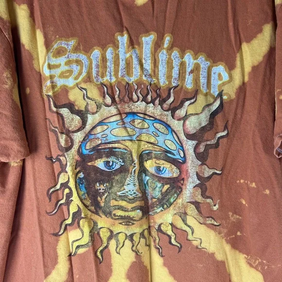 Sublime Burnt Orange Tshirt, Large - Picture 2 of 6